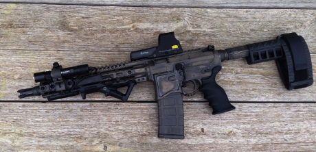 Cerakote Firearm Coatings, Sample for Low Gloss Armor Clear (H-301)