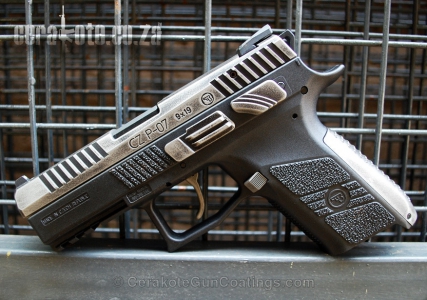 Cerakote Firearm Coatings, Sample for Low Gloss Armor Clear (H-301)