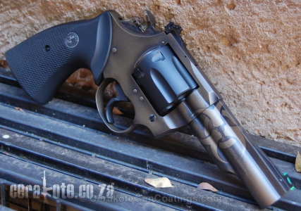Cerakote Firearm Coatings, Sample for Low Gloss Armor Clear (H-301)